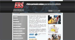 Desktop Screenshot of ebs-securite.com